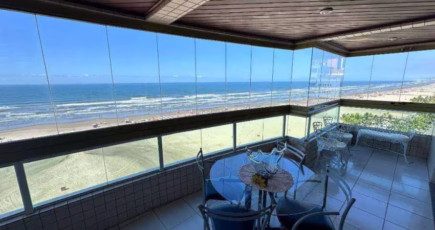 Apartamento com 3 dormitórios à venda, 137 m² por r$ 1.199.000,00 - aviação - praia grande/sp