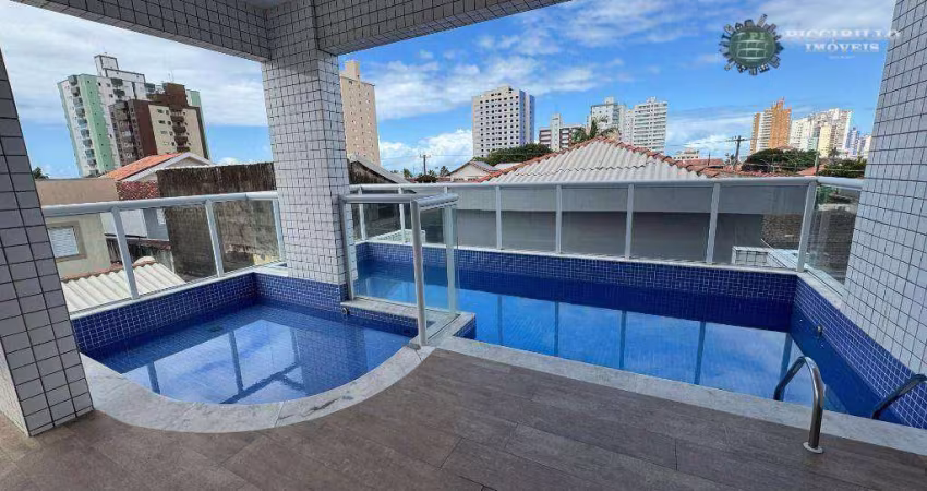 Apartamento com 1 dormitório à venda, 45 m² por R$ 285.000 - Maracanã - Praia Grande/SP