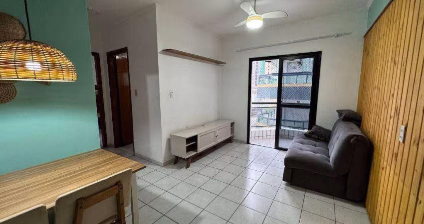 Apartamento com 1 dormitório à venda, 50 m² por R$ 365.000,00 - Vila Guilhermina - Praia Grande/SP