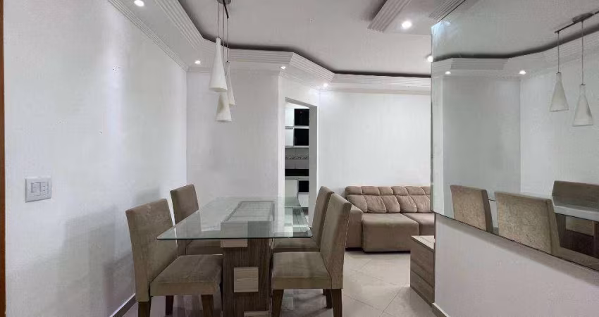 Apartamento com 2 dormitórios à venda, 60 m² por R$ 395.000 - Tupi - Praia Grande/SP