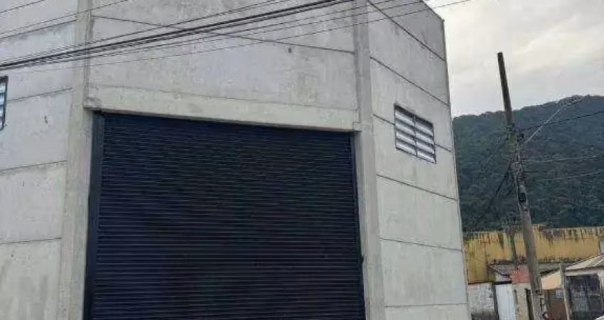 Galpão para alugar, 350 m² por r$ 9.000/mês - cidade das crianças - praia grande/sp