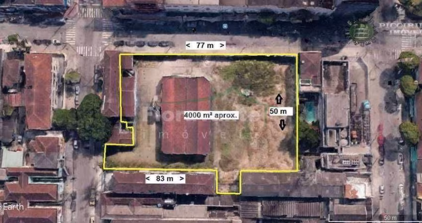 Terreno, 4000 m² - venda por R$ 30.000.000 ou aluguel por R$ 100.000/mês - Vila Matias - Santos/SP