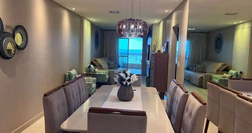 Apartamento com 3 dormitórios à venda, 123 m² por r$ 1.600.000,00 - vila guilhermina - praia grande/sp