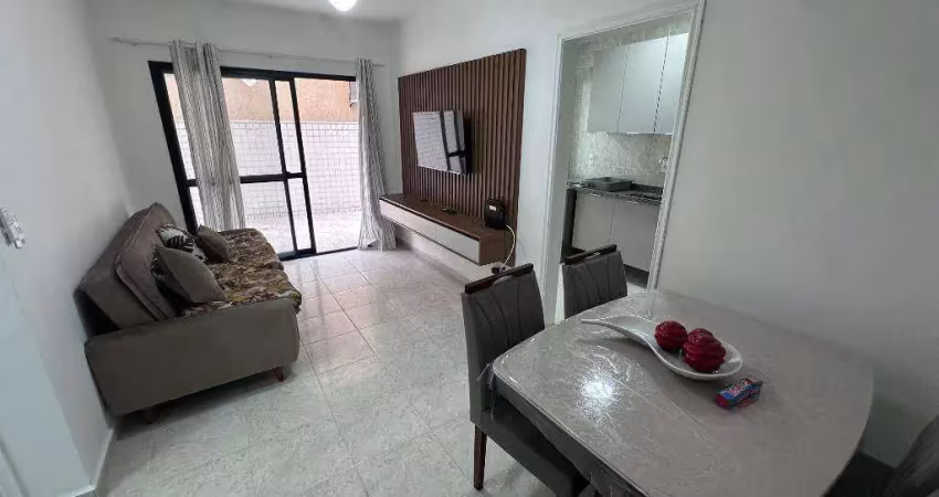 Apartamento com 1 dormitório à venda, 50 m² por r$ 309.000 - aviação - praia grande/sp