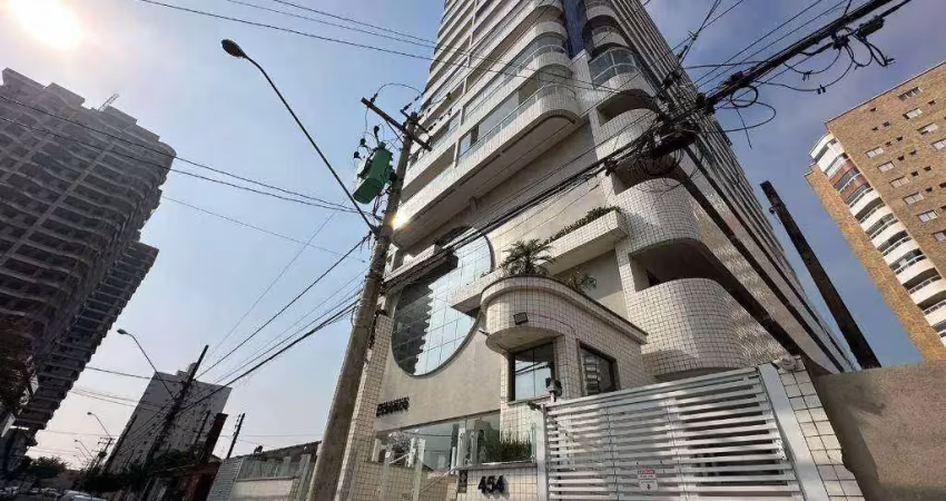 Apartamento com 2 dormitórios à venda, 80 m² por r$ 545.000 - vila guilhermina - praia grande/sp