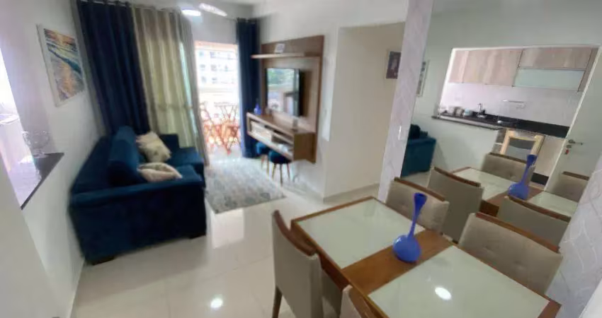 Apartamento com 2 dormitórios à venda, 68 m² por r$ 560.000 - canto do forte - praia grande/sp