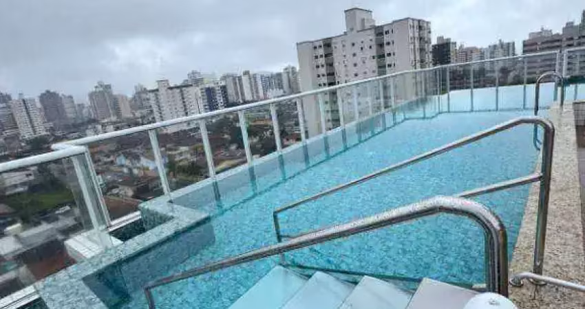 Apartamento com 2 dormitórios à venda, 54 m² por r$ 450.000 - vila guilhermina - praia grande/sp