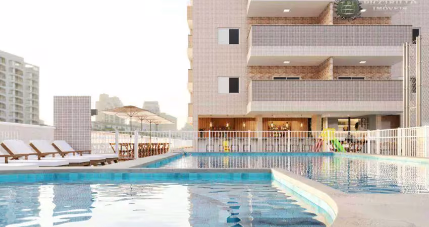 Apartamento com 2 dormitórios à venda, 101 m² por r$ 770.000 - vila guilhermina - praia grande/sp
