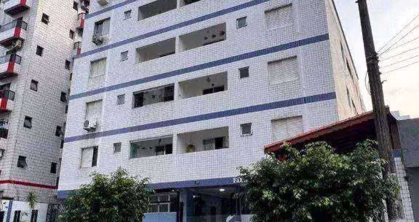 Apartamento com 2 dormitórios à venda, 80 m² por r$ 395.000 - vila guilhermina - praia grande/sp