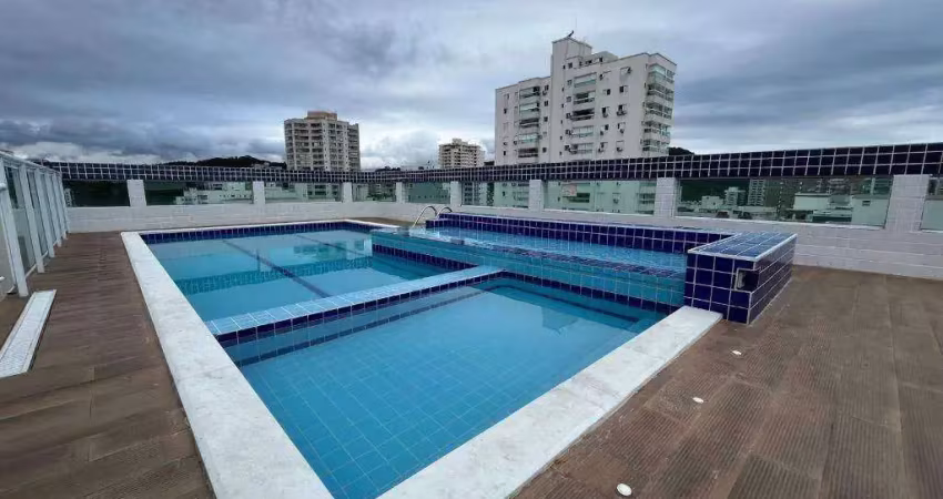 Apartamento com 2 dormitórios à venda, 86 m² por r$ 650.000 - boqueirão - praia grande/sp