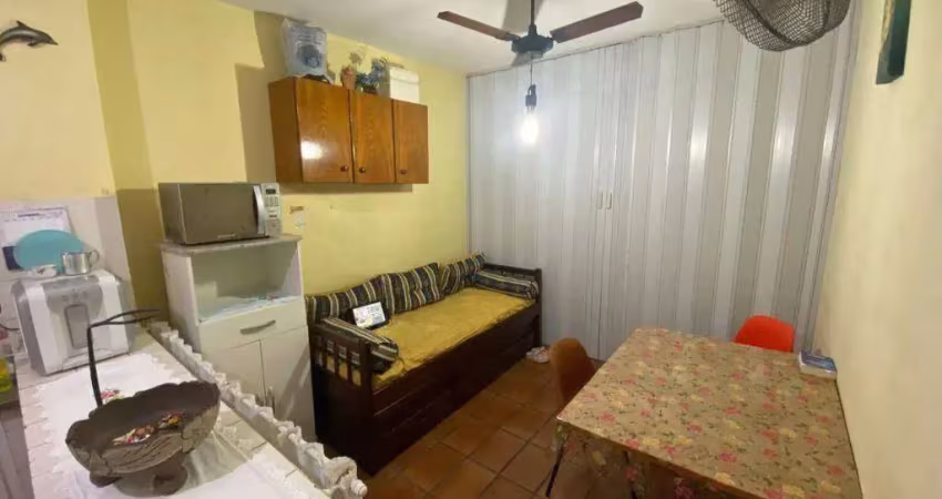 Kitnet com 1 dormitório à venda, 30 m² por r$ 179.000 - aviação - praia grande/sp