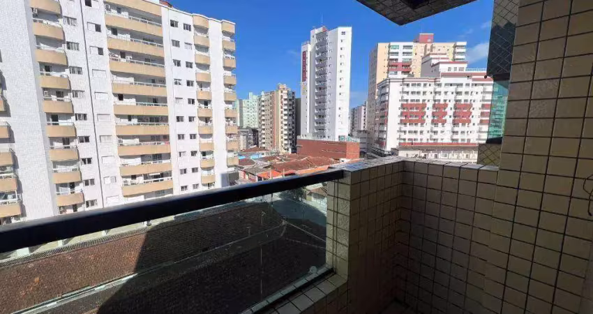Apartamento com 1 dormitório à venda, 47 m² por r$ 340.000 - vila guilhermina - praia grande/sp