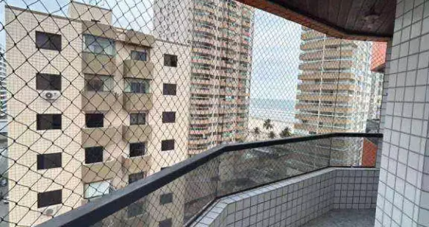 Apartamento com 1 dormitório para alugar, 58 m² por r$ 2.800/mês - aviação - praia grande/sp