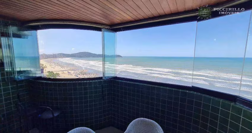 Apartamento com 3 dormitórios à venda, 94 m² por r$ 800.000 - vila guilhermina - praia grande/sp
