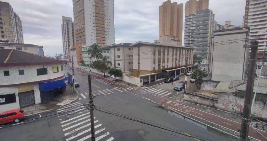 Apartamento com 1 dormitório à venda, 50 m² por r$ 299.000 - boqueirão - praia grande/sp
