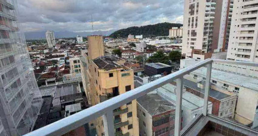 Apartamento com 1 dormitório à venda, 44 m² por r$ 335.000 - boqueirão - praia grande/sp