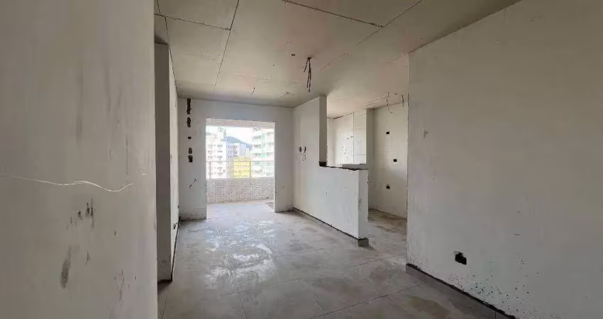 Apartamento com 1 dormitório à venda, 49 m² por r$ 350.000 - boqueirão - praia grande/sp