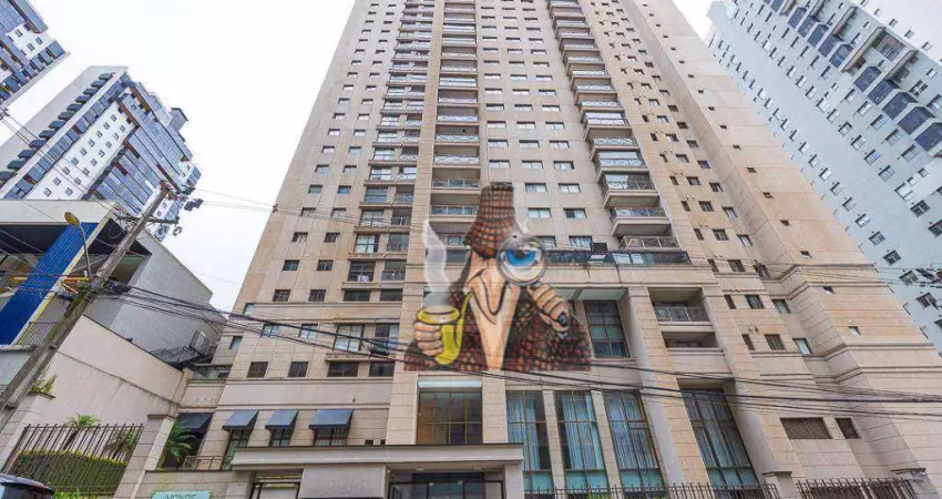 Apartamento com 3 dormitórios para alugar, 87 m² por r$ 7.066,77/mês - bigorrilho - curitiba/pr