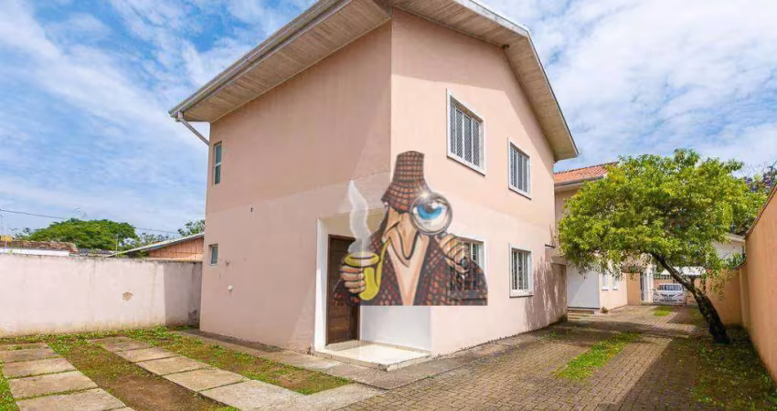 Sobrado com 3 dormitórios para alugar, 115 m² por r$ 3.240,96/mês - rebouças - curitiba/pr