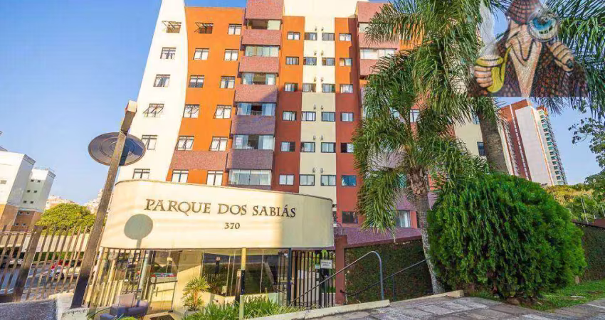 Apartamento com 3 dormitórios para alugar, 80 m² por r$ 3.554,59/mês - ecoville - curitiba/pr