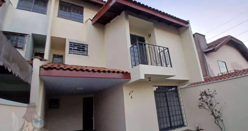 Sobrado com 3 dormitórios para alugar, 136 m² por r$ 3.000,00/mês - jardim das américas - curitiba/pr