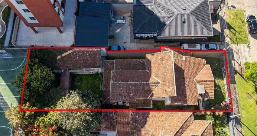 Terreno zr4 com 559 m² à venda por r$ 2.800.000 - batel - curitiba/pr