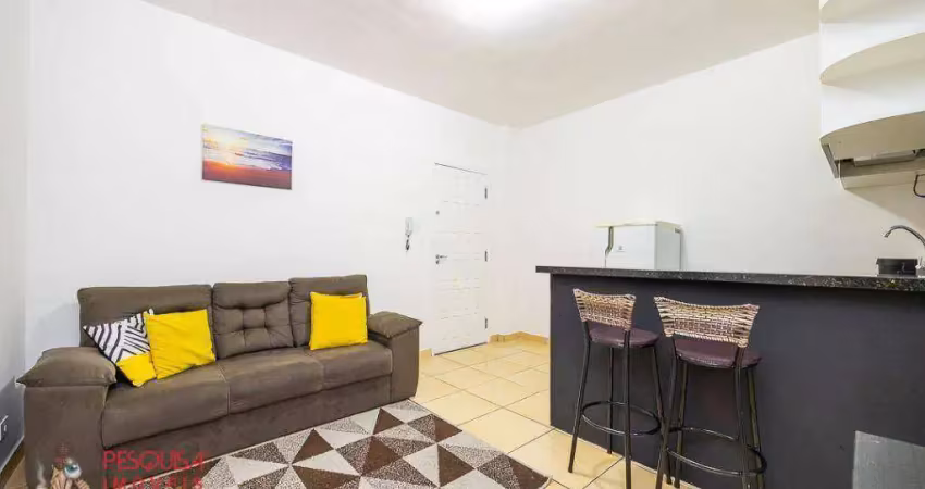 Apartamento com 1 dormitório à venda, 43 m² por r$ 250.000,00 - centro - curitiba/pr