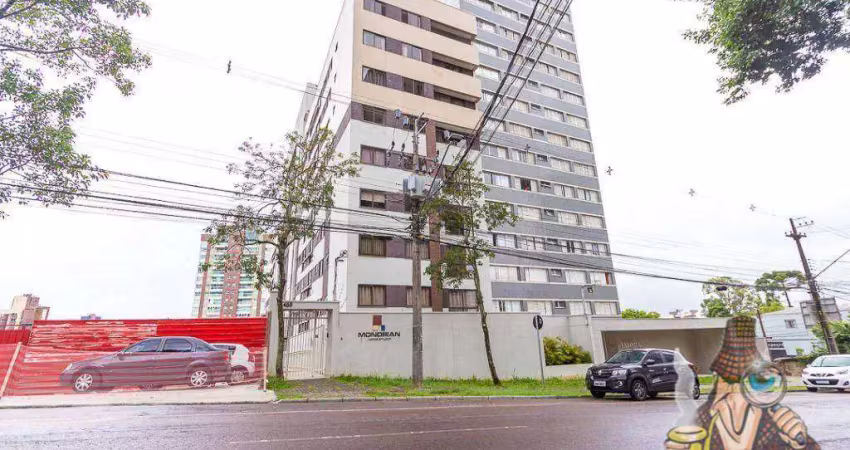 Apartamento com 1 dormitório para alugar, 31 m² por r$ 2.080,93/mês - juvevê - curitiba/pr