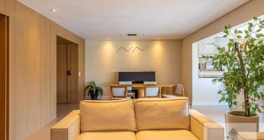 Apartamento mobiliado com 4 dormitórios para alugar, 160 m² - Barra Funda - São Paulo/SP