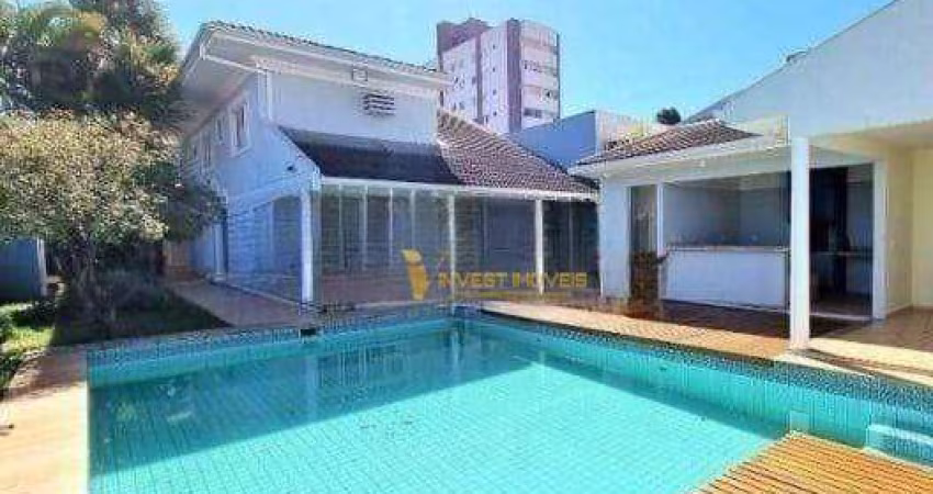 Casa com 4 dormitórios para alugar, 451 m² por R$ 11.000,00/mês - Jardim Higienópolis - Londrina/PR