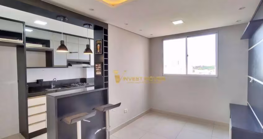 Apartamento com 2 dormitórios, 48 m² - venda por r$ 335.000,00 ou aluguel por r$ 2.250,00/mês - gleba fazenda palhano - londrina/pr