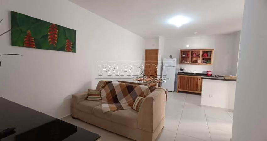 Excelente apartamento com 2 dormitórios e área gourmet na praia das Toninhas em Ubatuba!