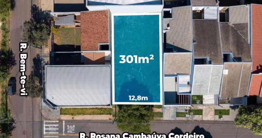 Terreno à venda em maringá, jardim everest, com 301.08 m²