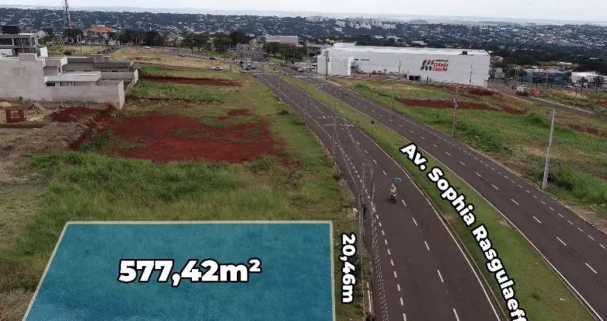 Terreno com 577.42 m² à venda no bom jardim - maringá