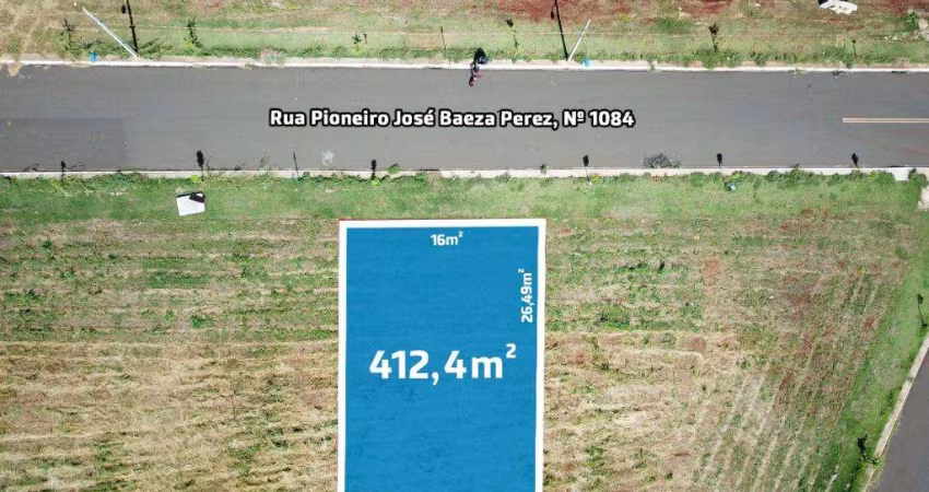 Terreno com 412.4 m² à Venda no Jardim Baeza - Maringá
