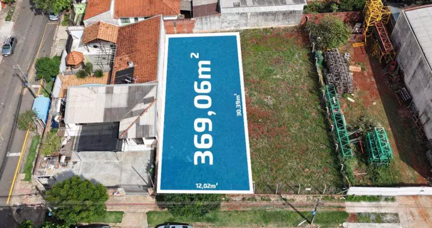 Terreno à venda em maringá, jardim novo alvorada, com 369.06 m²