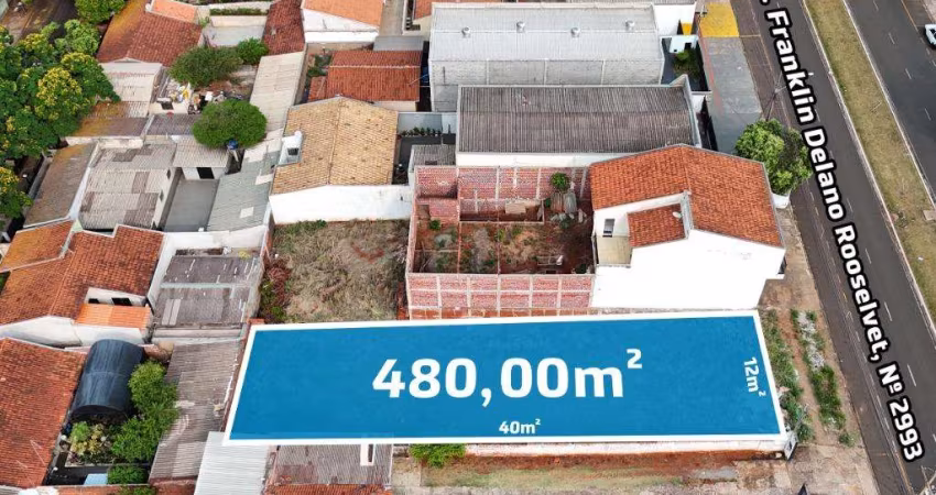 Terreno à venda em Maringá, Jardim São Francisco, com 480 m²