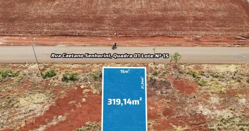 Terreno com 319.14 m² à venda no jardim dos ipês - sarandi