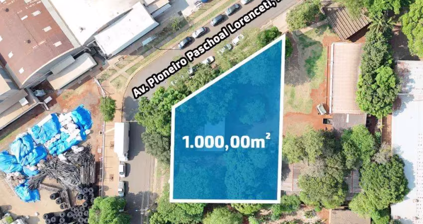 Terreno com 1000 m² à venda no parque industrial - maringá