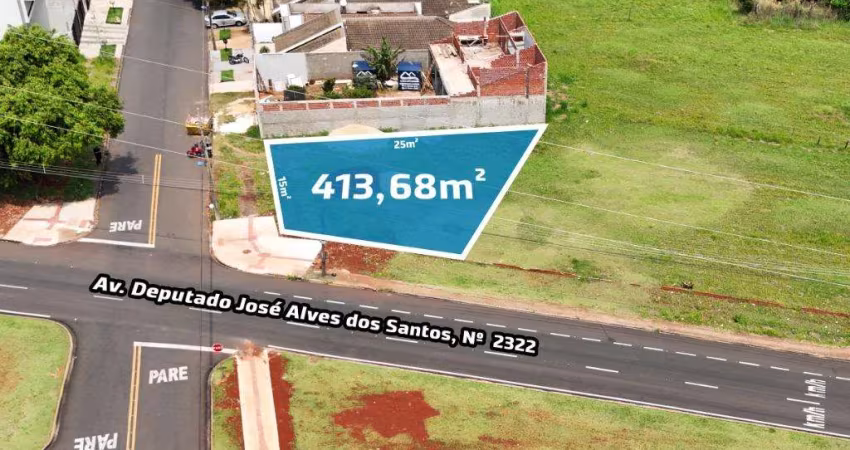 Terreno  com 413.68 m² à Venda no Jardim Santa Cruz - Maringá