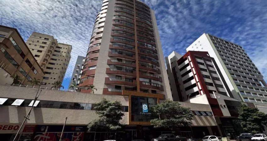Apartamento à venda em maringá, zona 07, com 3 quartos, com 121.27 m², edifício farol de alexandria