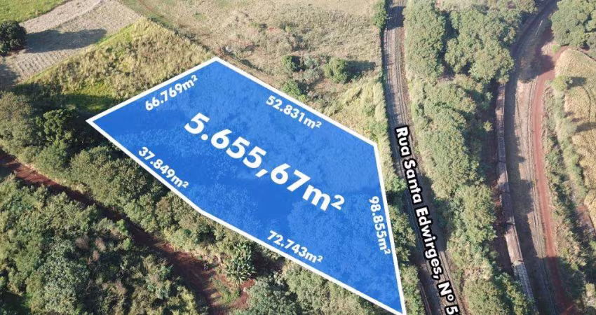 Terreno à venda em Maringá, Parque Industrial, com 5655.67 m²