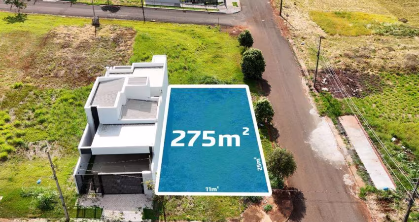 Terreno com 275 m² à Venda no Bom Jardim - Maringá