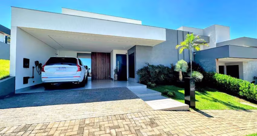 Casa à venda em maringá, parque industrial, com 3 suítes, com 220 m², condomínio horizontal hayashi