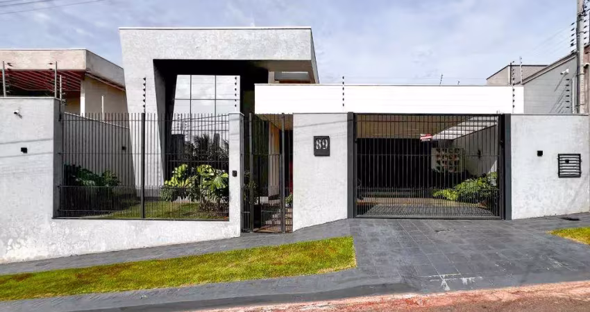 Casa à venda em maringá, jardim cidade monções, com 3 suítes, com 247.53 m²