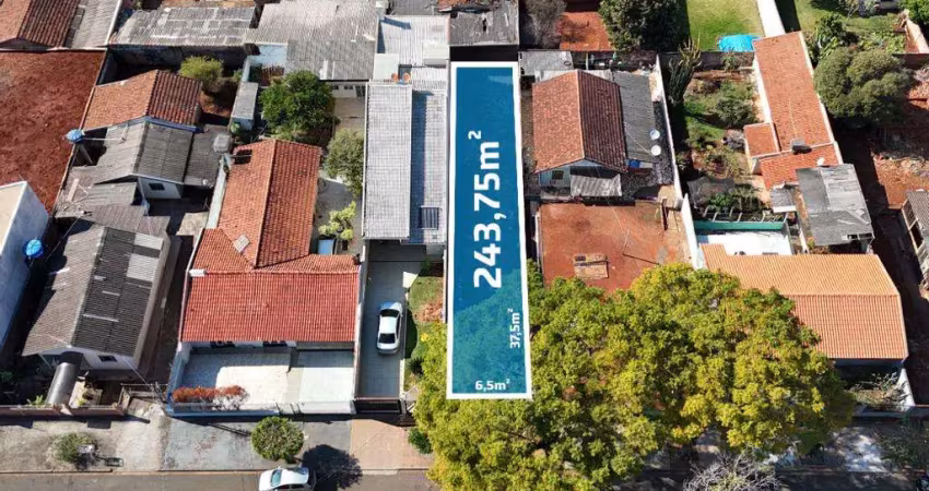 Terreno à venda em maringá, jardim alvorada, com 243.75 m²