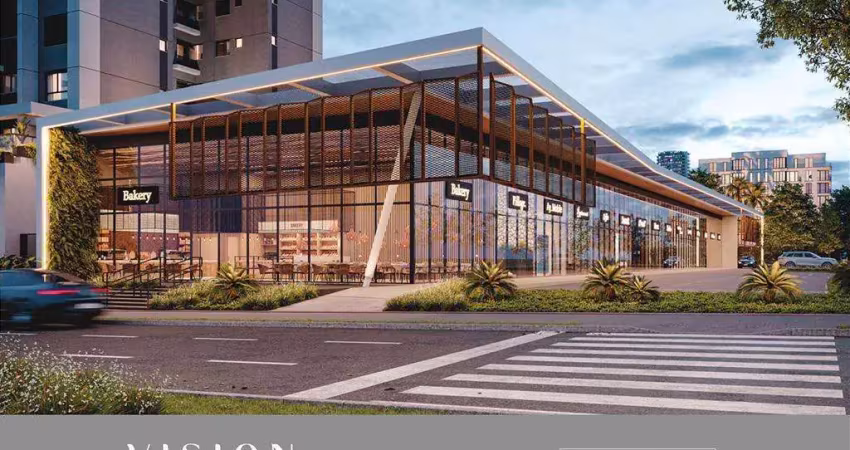 Sala à venda em maringá, zona 08, com 89.29 m², vision mall