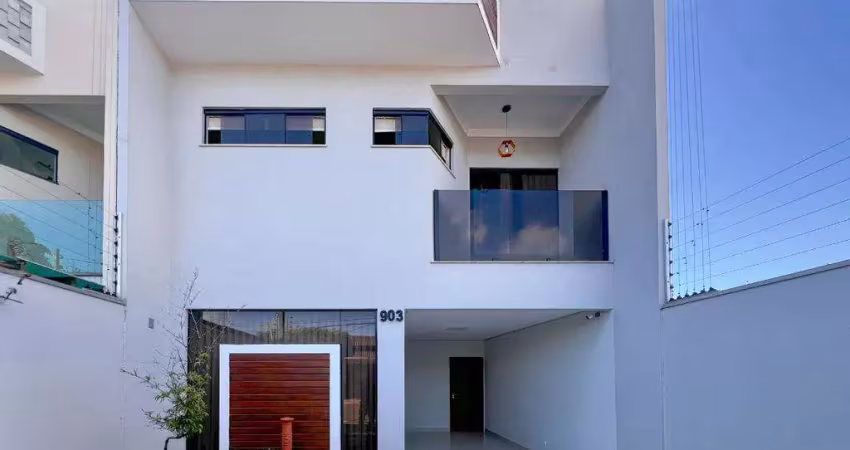 Sobrado à venda em maringá, recanto dos magnatas, com 3 quartos, com 218.99 m²