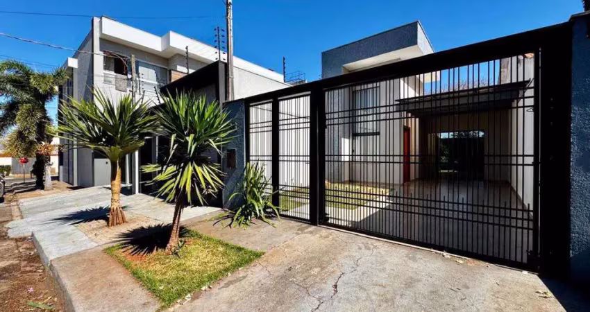 Casa à venda em maringá, conjunto habitacional requião, com 3 quartos, com 74.82 m²