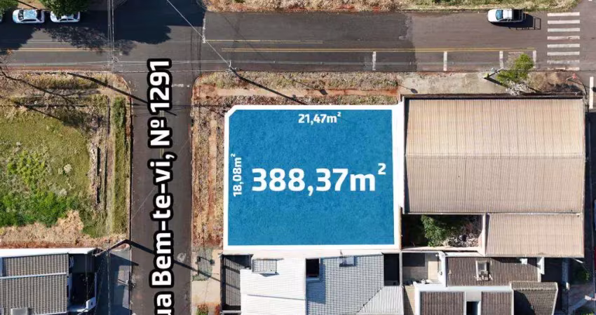 Terreno à venda em maringá, jardim califórnia, com 388.37 m²